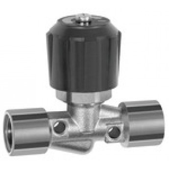 RIEGLER 136226 Игольчатый клапан, никелированная латунь, IT/IT, Rp 1/8, DN 4 210.79-N 19680