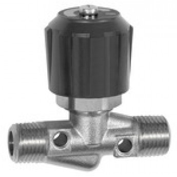 RIEGLER 136238 Игольчатый клапан, никелированная латунь, ET/ET, R 1/8, DN 4 213.39-N 19682