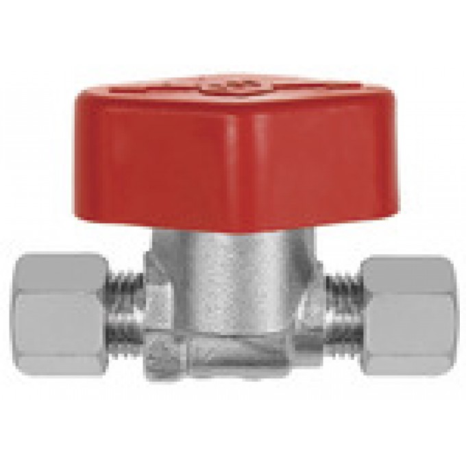 RIEGLER 103754 Блокирующий клапан с быстроразъемным соединением, 6 мм трубный соединитель 230.15 V 19688