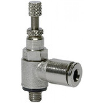 RIEGLER 107002 Дроссельный клапан, двусторонняя регулировка расхода (B), Вставной соединитель, M5 338.005-4 19715