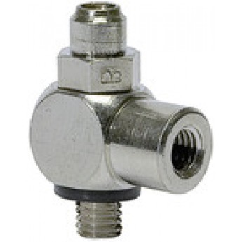 RIEGLER 106964 Дроссельный клапан, двусторонняя регулировка расхода (B), M5 IT, M5 359.005-M5 19717