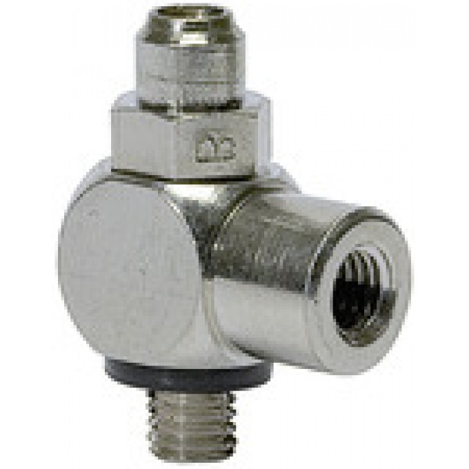 RIEGLER 106964 Дроссельный клапан, двусторонняя регулировка расхода (B), M5 IT, M5 359.005-M5 19717