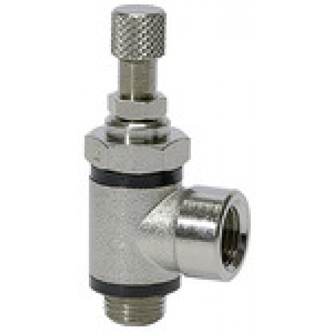 RIEGLER 106988 Дроссельный клапан, двусторонняя регулировка расхода (B), M5 IT, M5 337.005-M5 19719