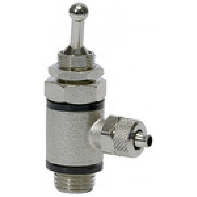 RIEGLER 107015 2/2-ходовой рычажный клапан, двусторонний, быстроразъемное соединение, G 1/4 360.014-8 19723