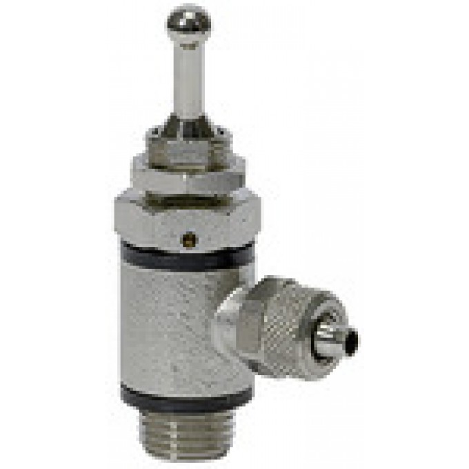 RIEGLER 107029 3/2-ходовой рычажный клапан, шланг боковой, быстроразъемное соединение, G 1/4 361.014-8 19725