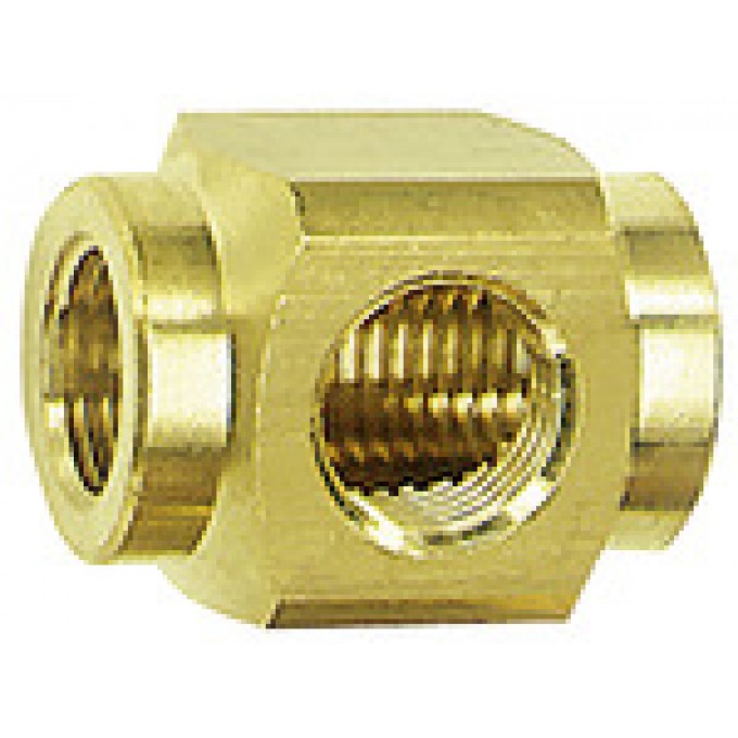 RIEGLER 112587 T-Распределитель, G 1/8, AF 16, латунь 16.0961 19736