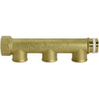 RIEGLER 112567 Распределитель, 3 выхода, вход 2x3/4, выход 3x1/2 IT, латунь VT 1226 19745