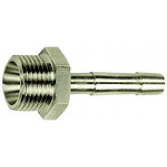 RIEGLER 111426 ввинчиваемый шланговый соединитель, G 1/4 вн., для шланга внутр. D. 6 мм, AF 17 N239 B-N 19776