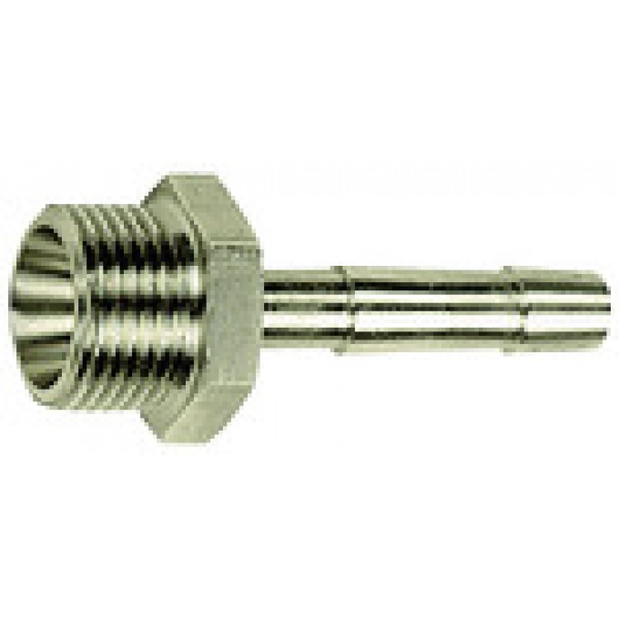 RIEGLER 111426 ввинчиваемый шланговый соединитель, G 1/4 вн., для шланга внутр. D. 6 мм, AF 17 N239 B-N 19776