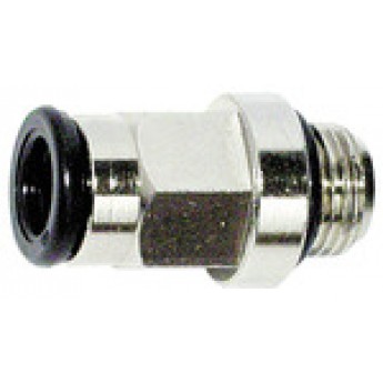 RIEGLER 115913 Прямой ввинчиваемый фитинг Vалюминийe line, M5 вн., для шланга O 6 45.005-6-E 19822