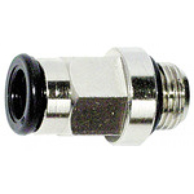 RIEGLER 115913 Прямой ввинчиваемый фитинг Vалюминийe line, M5 вн., для шланга O 6 45.005-6-E 19822