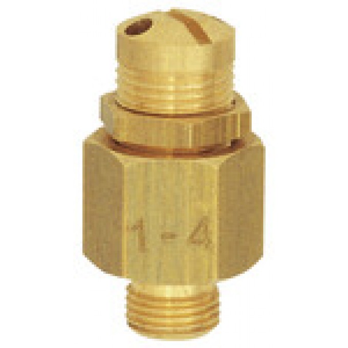 RIEGLER 103908 Миниатюрный выпускной клапан, латунь, G 1/4, давление срабатывания 0.5 - 1 бар 218.20 419838