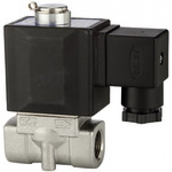 RIEGLER 116598 2/2-ходовой соленоидный клапан 2KS нормально открытый, прямого управления, 230 В, 50 Гц MVH 1524 ES 419902