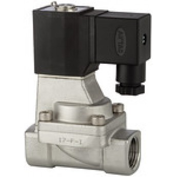 RIEGLER 116558 2/2-ходовой соленоидный клапан 2S нормально закрытый, с управляющим золотником, 24 В постоянного тока, G 1/2 MV 1551 ES 419910