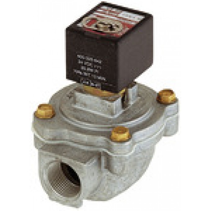 RIEGLER 102984 Импульсный мембранный клапан, нормально закрытый, 230 В, 50 - 60 Гц, встроенный предварительный контроль MV 4212 419937