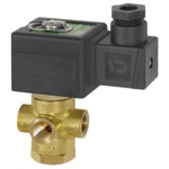 RIEGLER 102966 3/2-ходовой соленоидный клапан, латунь, нормально закрытый, прямого управления 24 В постоянного тока MV 3212 G 419942 RIEGLER 102966 3/2-ходовой соленоидный клапан, латунь, нормально закрытый, прямого управления 24 В постоянного тока MV 3212 G 419942