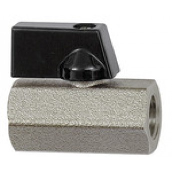 RIEGLER 115727 Миниатюрный шаровый кран серии Вalve, никелированная латунь, G 1/4 IT 373.01-E 419968 RIEGLER 115727 Миниатюрный шаровый кран серии Вalve, никелированная латунь, G 1/4 IT 373.01-E 419968