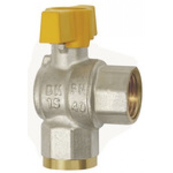 RIEGLER 103311 Прямоугольный шаровый кран, никелированная латунь, IT/IT, Rp 3/4 350.204 419990