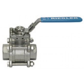 RIEGLER 103447 Шаровый кран из нержавеющей стали, в резьбовом исполнении, полнопроходной, G 1/4 390.01 419992