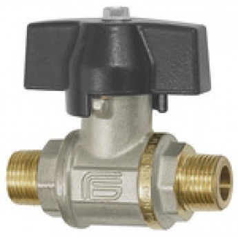 RIEGLER 103297 Шаровый кран в исполнении для сложных условий эксплуатации, дроссельная ручка, ET/ET, R 1/4 3340.32 420016