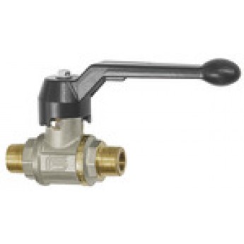 RIEGLER 103279 Шаровый кран в исполнении для сложных условий эксплуатации, с ручным рычагом, ET/ET, R 1/4 3351.22 420019