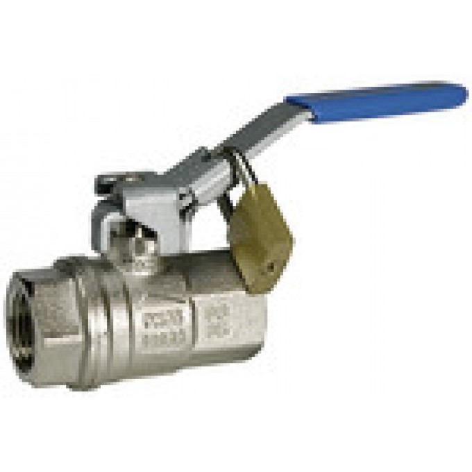 RIEGLER 103141 Предохранительный шаровый кран, запирающийся, без вентиляционного отверстия, Rp 1/4 320.02 420029