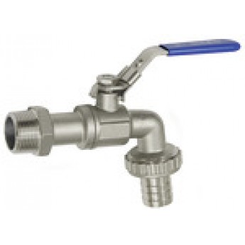 RIEGLER 103422 Шаровый сливной кран, нержавеющая сталь 1.4408, G 1 ET, DN 25 KAH.10-ES 420033