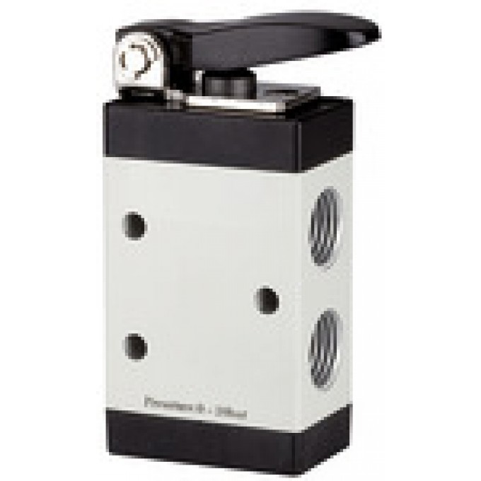 RIEGLER 115987 3/2-ходовой клапан, с ручным управлением, M3, Short lever, нормально закрытый, G 1/4 515.2001 420083