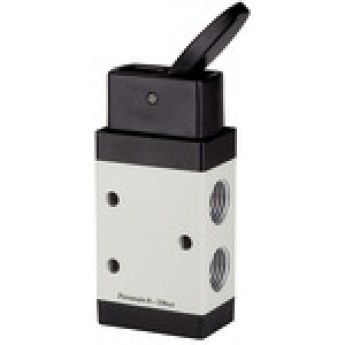 RIEGLER 115990 3/2-ходовой клапан, с ручным управлением, M3, тумблер, нормально закрытый, G 1/8 515.3000 420087