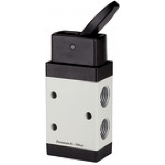 RIEGLER 115990 3/2-ходовой клапан, с ручным управлением, M3, тумблер, нормально закрытый, G 1/8 515.3000 420087