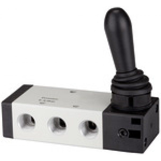 RIEGLER 115968 5/3-ходовой клапан, с ручным рычагом, 4H, закрытое среднее положение, G 1/8 514.2000 420090