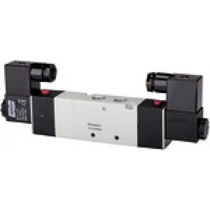 RIEGLER 116179 5/3-ходовой клапан, электропневматический, 4В с центральной аэрацией, 24 В постоянного тока 517.3400 420123