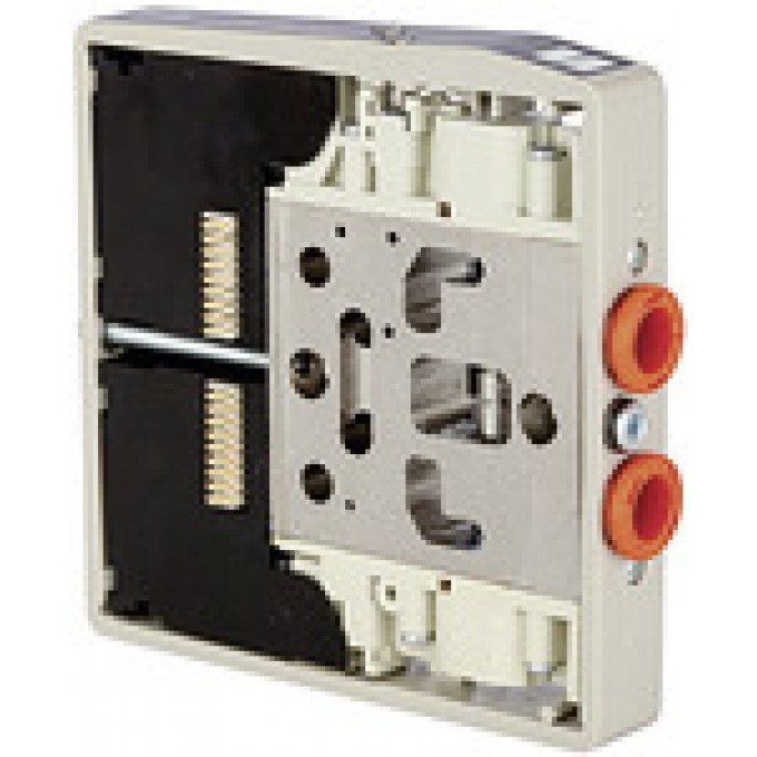 RIEGLER 106694 Клапанный диск HDM, соединитель 8 мм 5/3-ходовой, с закрытым центром O 8 420143