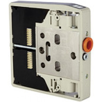 RIEGLER 106695 Средняя площадка для клапанного терминала HDM, подача/отвод воздуха 6 420144