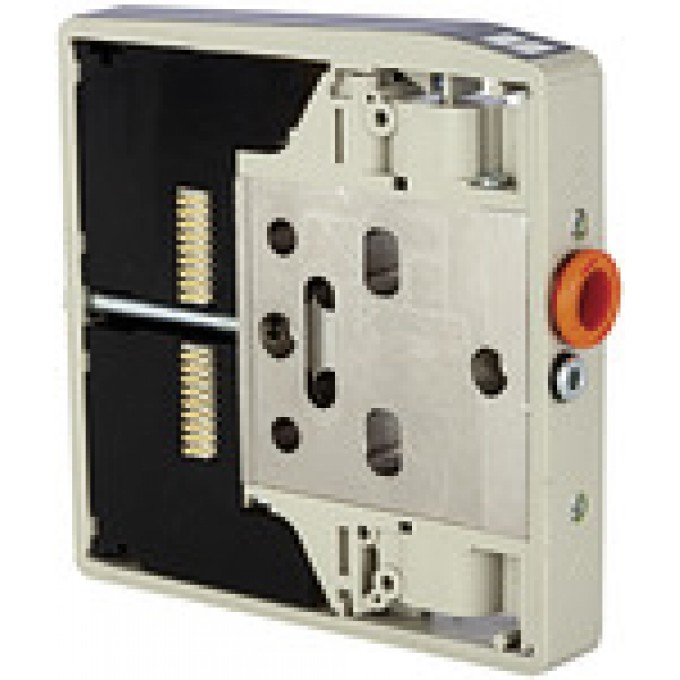 RIEGLER 106695 Средняя площадка для клапанного терминала HDM, подача/отвод воздуха 6 420144