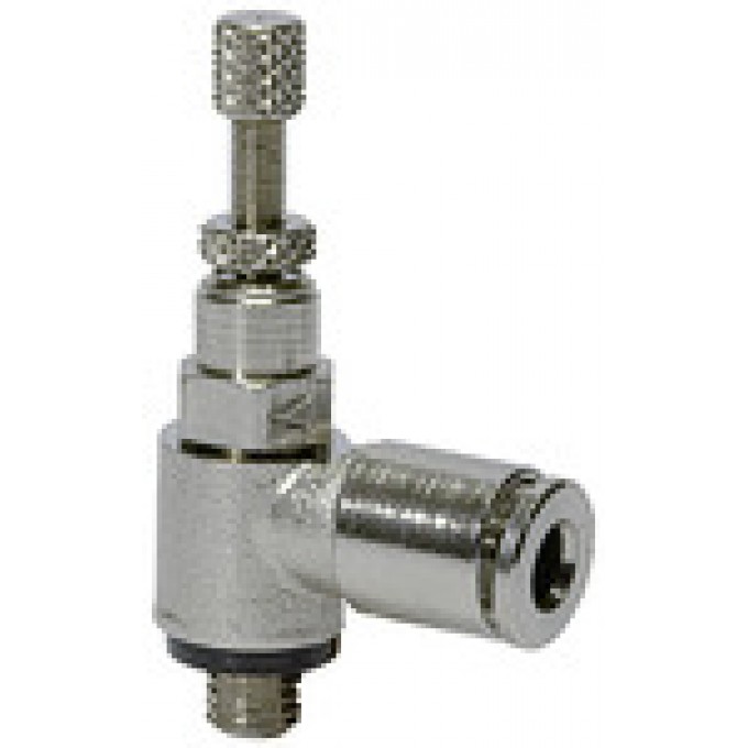 RIEGLER 106912 Обратный клапан дросселя, клапан подачи воздуха,вставной шланговый соединитель 6, M5 341.005-6 420152