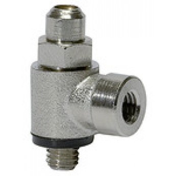 RIEGLER 106919 Обратный клапан дросселя, разгрузочный дроссель (C), M5 внутр., M5 358.005-M5 420154