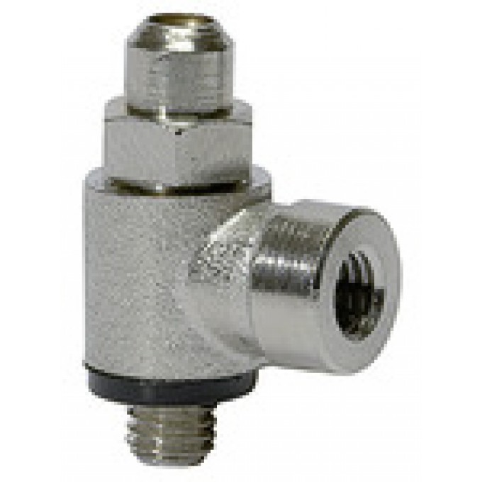 RIEGLER 106919 Обратный клапан дросселя, разгрузочный дроссель (C), M5 внутр., M5 358.005-M5 420154