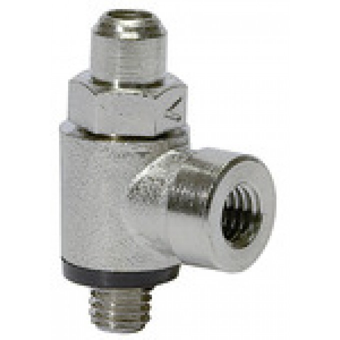 RIEGLER 106875 Обратный клапан дросселя, клапан подачи воздуха (»В«) M5 внутр., M5 357.005-M5 420158