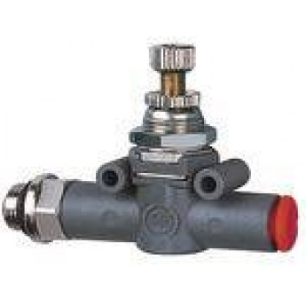 RIEGLER 106734 Двунаправленный регулятор расхода, двусторонний поток резьба-шланг M5 шланг O4 414.005-4 420169 RIEGLER 106734 Двунаправленный регулятор расхода, двусторонний поток резьба-шланг M5 шланг O4 414.005-4 420169