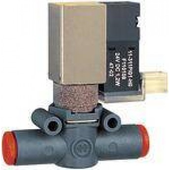 RIEGLER 106843 3/2-ходовой соленоидный клапан Lineonline заглушенная вентиляция, шланг O6, нормально закрытый 480-6 420173