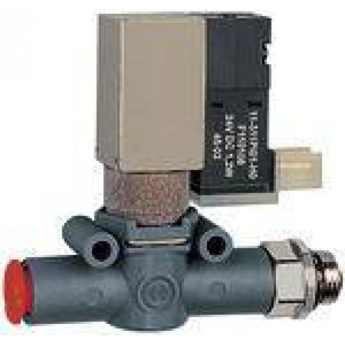 RIEGLER 106854 3/2-ходовой соленоидный клапан, заглушенная вентиляция, G 1/4, нормально закрытый, шланг 8 484.014-8 420174