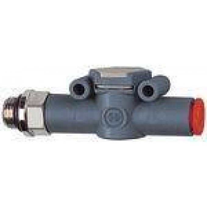 RIEGLER 106805 Регулирующий клапан, резьба (входное отверстие) - шланг (выходное отверстие), M5, шланг 4 441.005-4 420175