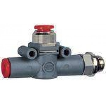 RIEGLER 106769 Клапан быстрого выпуска, регулируемая вентиляция, M5 (выходное отверстие), шланг 4 (входное отверстие) 432.005-4 420184