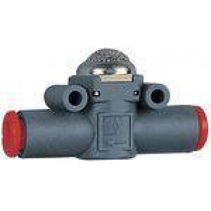 RIEGLER 106766 Клапан быстрого выпуска Lineonline, с шумоподавителем, для шланга O 4 мм 431-4 420187