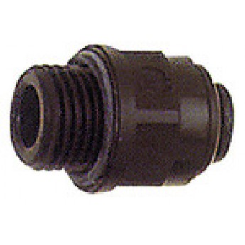 RIEGLER 110265 Прямой ввинчиваемый фитинг POM, G 1/4 вн., для внешней части шланга O 6 мм 65.014-6 420385