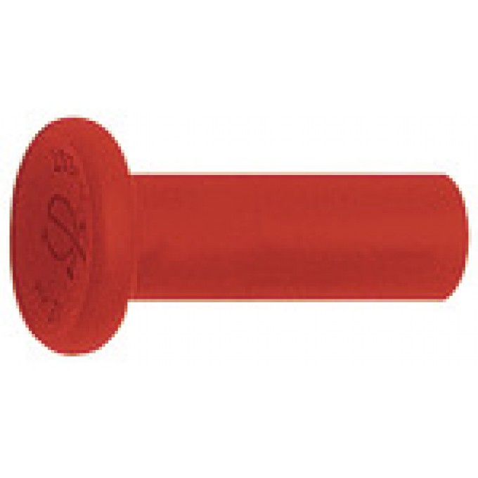 RIEGLER 110348 Ограничитель POM, суппорты 4 мм, красный 79.004 420394