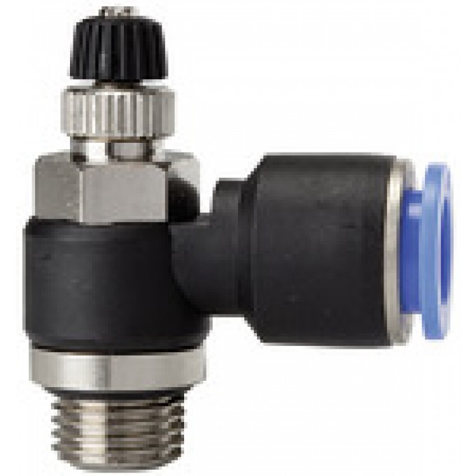 RIEGLER 109977 Обратный клапан дросселя серия Blue, клапан подачи воздуха, M5 вн. 187.005-4 420412