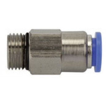 RIEGLER 110216 Прямой регулирующий клапан серия Blue, резьба-шланг, M5 вн. 200.54 420418