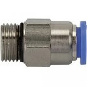 RIEGLER 110164 Прямой вставной фитинг, серия Blue, самофиксирующийся, G 1/4 вн. 195.148 420422